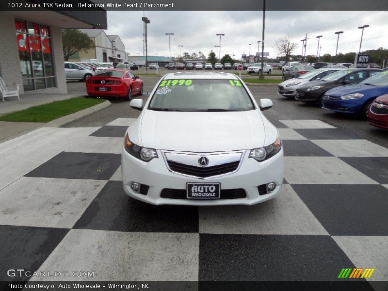 Bellanova White Pearl / Parchment 2012 Acura TSX Sedan
