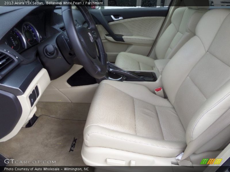 Bellanova White Pearl / Parchment 2012 Acura TSX Sedan