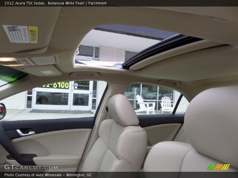 Bellanova White Pearl / Parchment 2012 Acura TSX Sedan