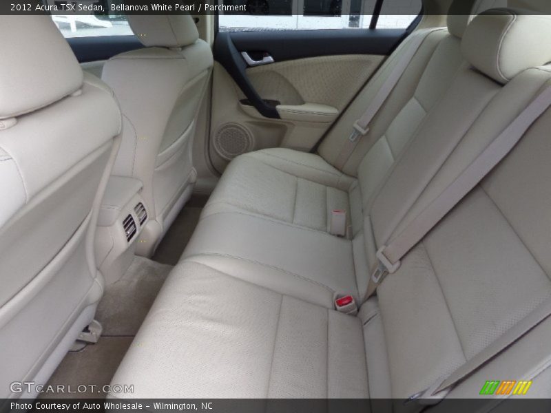 Bellanova White Pearl / Parchment 2012 Acura TSX Sedan