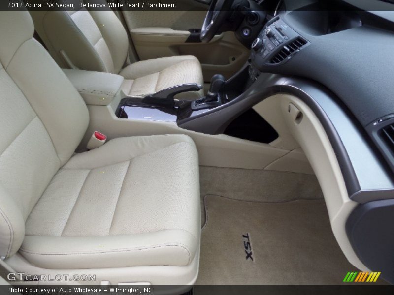 Bellanova White Pearl / Parchment 2012 Acura TSX Sedan