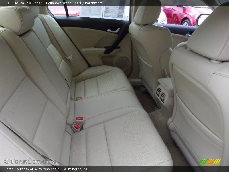 Bellanova White Pearl / Parchment 2012 Acura TSX Sedan