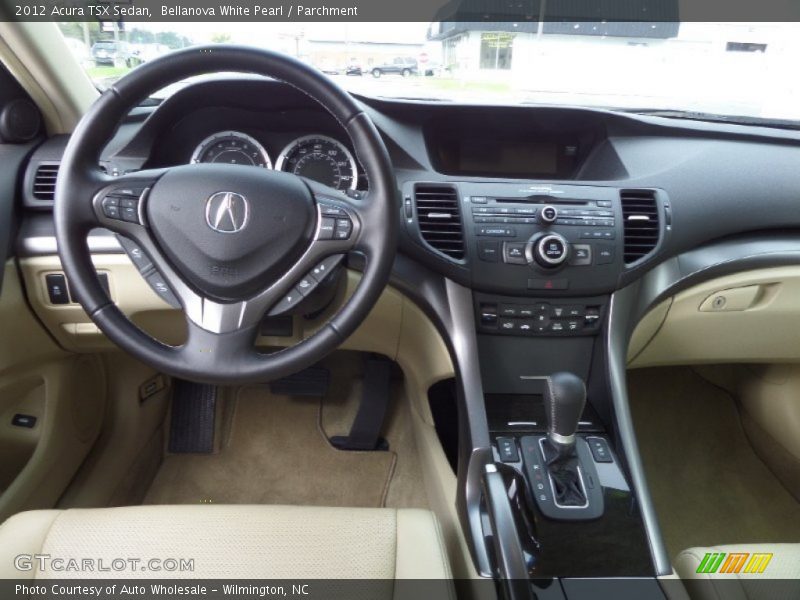 Bellanova White Pearl / Parchment 2012 Acura TSX Sedan