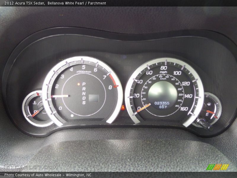 Bellanova White Pearl / Parchment 2012 Acura TSX Sedan