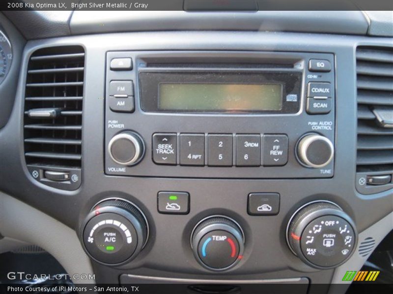 Bright Silver Metallic / Gray 2008 Kia Optima LX