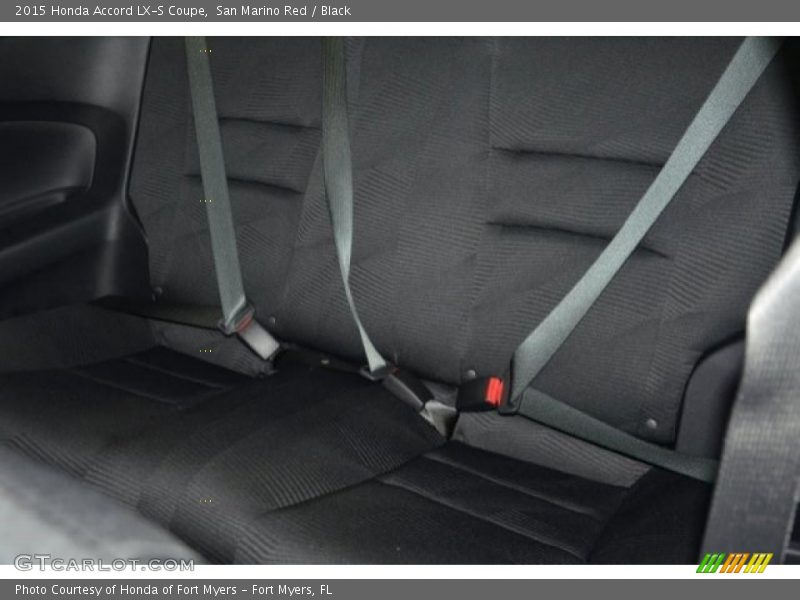 San Marino Red / Black 2015 Honda Accord LX-S Coupe