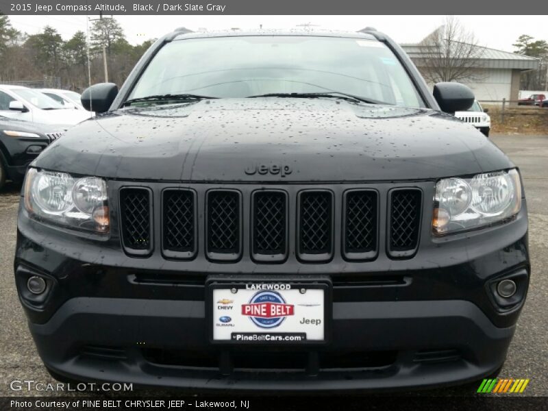 Black / Dark Slate Gray 2015 Jeep Compass Altitude