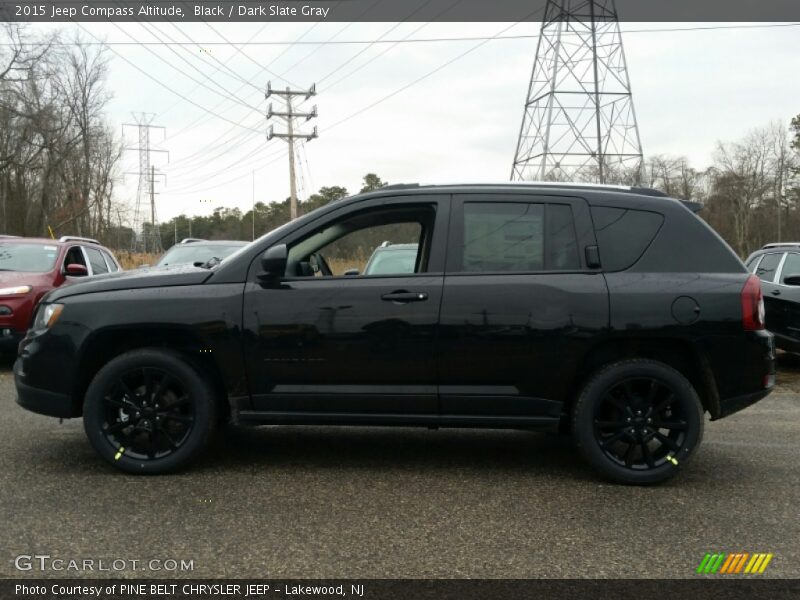 Black / Dark Slate Gray 2015 Jeep Compass Altitude