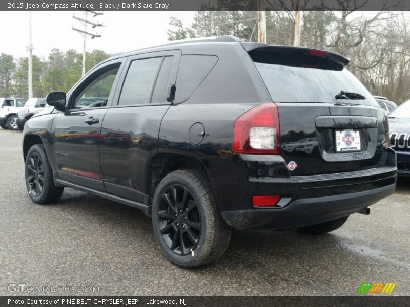Black / Dark Slate Gray 2015 Jeep Compass Altitude