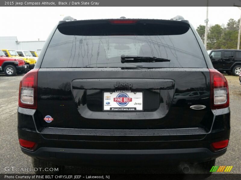 Black / Dark Slate Gray 2015 Jeep Compass Altitude