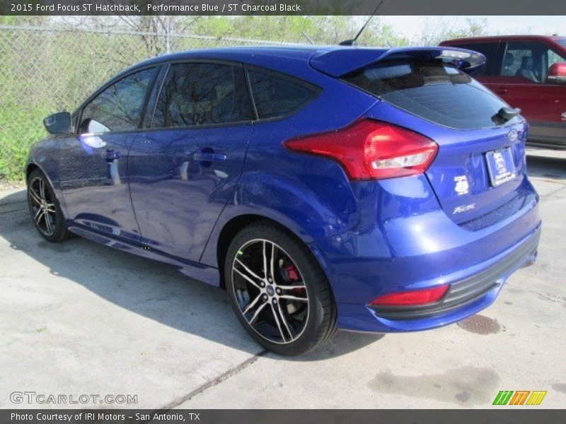 Performance Blue / ST Charcoal Black 2015 Ford Focus ST Hatchback