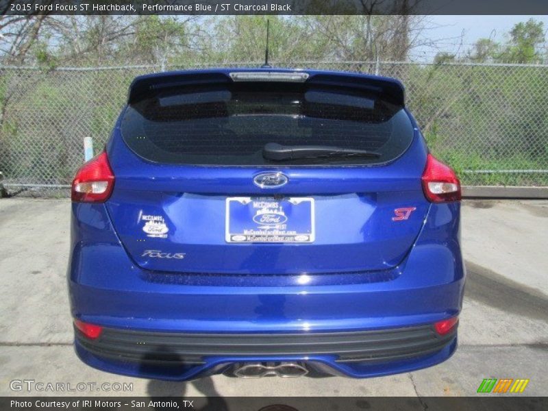 Performance Blue / ST Charcoal Black 2015 Ford Focus ST Hatchback
