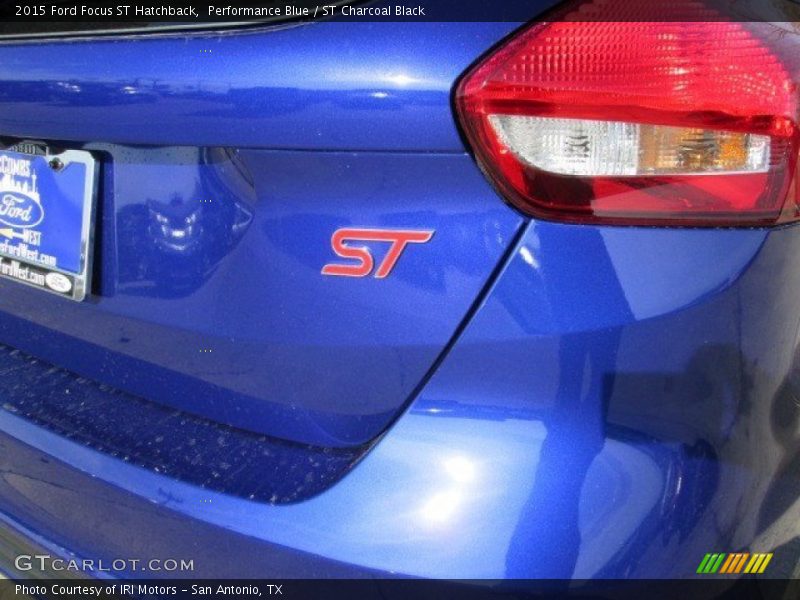 Performance Blue / ST Charcoal Black 2015 Ford Focus ST Hatchback