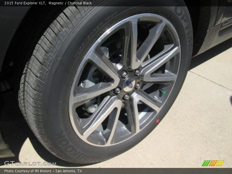 Magnetic / Charcoal Black 2015 Ford Explorer XLT