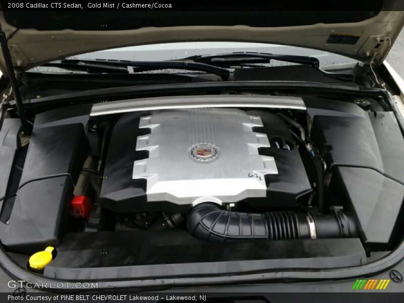 Gold Mist / Cashmere/Cocoa 2008 Cadillac CTS Sedan