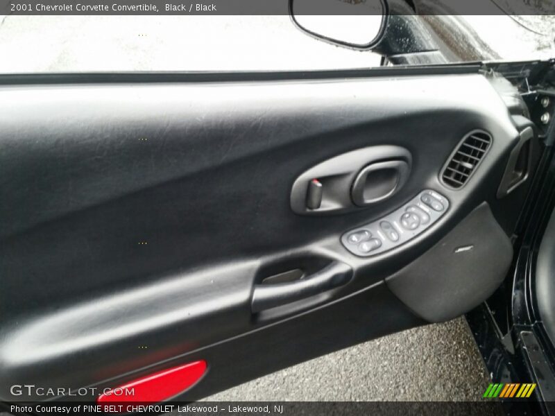 Black / Black 2001 Chevrolet Corvette Convertible