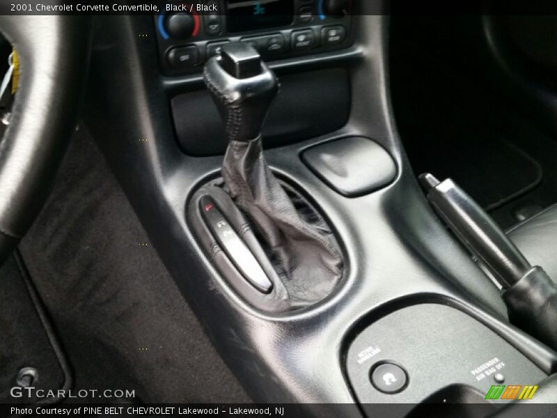 Black / Black 2001 Chevrolet Corvette Convertible
