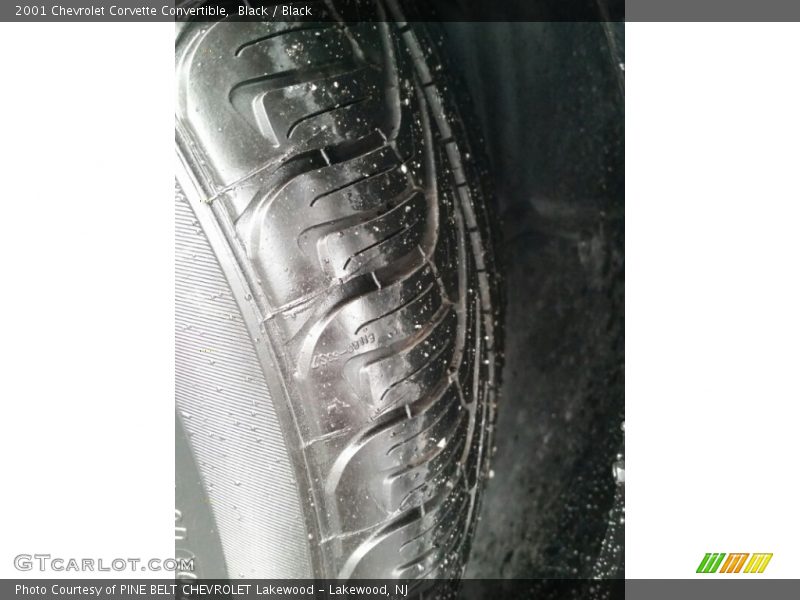Black / Black 2001 Chevrolet Corvette Convertible