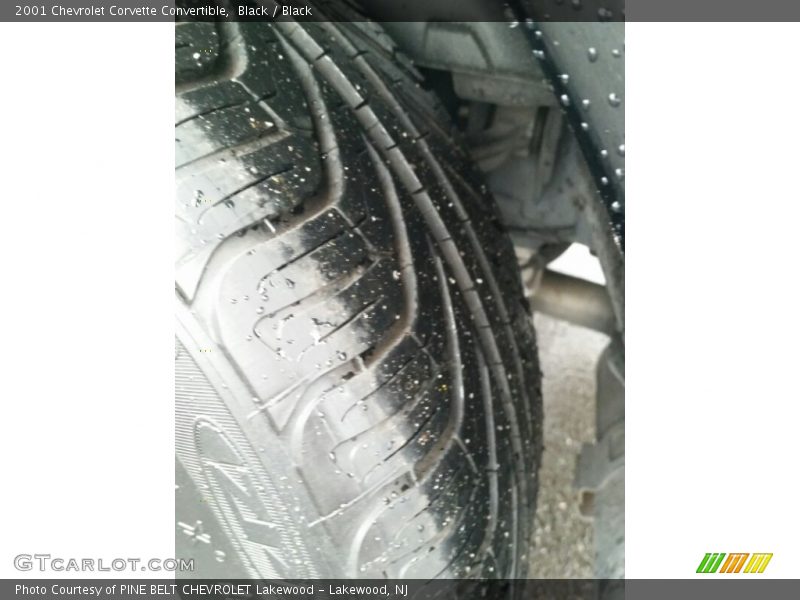 Black / Black 2001 Chevrolet Corvette Convertible