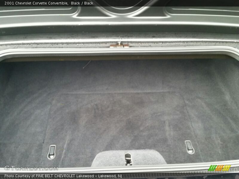 Black / Black 2001 Chevrolet Corvette Convertible