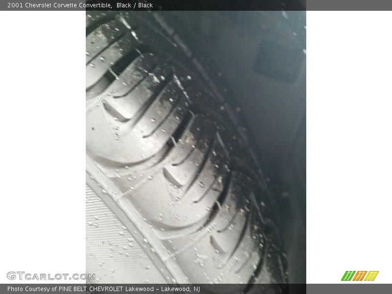 Black / Black 2001 Chevrolet Corvette Convertible