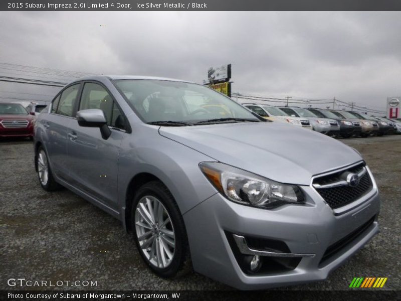 Ice Silver Metallic / Black 2015 Subaru Impreza 2.0i Limited 4 Door