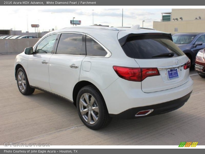 White Diamond Pearl / Parchment 2016 Acura MDX Advance