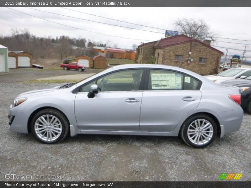 Ice Silver Metallic / Black 2015 Subaru Impreza 2.0i Limited 4 Door