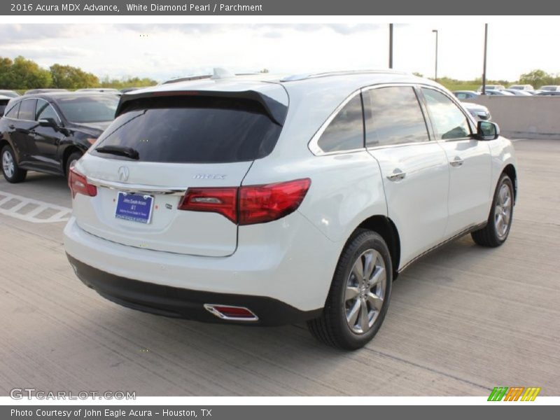 White Diamond Pearl / Parchment 2016 Acura MDX Advance