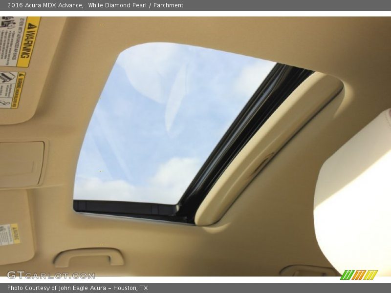 White Diamond Pearl / Parchment 2016 Acura MDX Advance