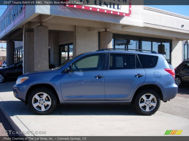 Pacific Blue Metallic / Taupe 2007 Toyota RAV4 V6 4WD