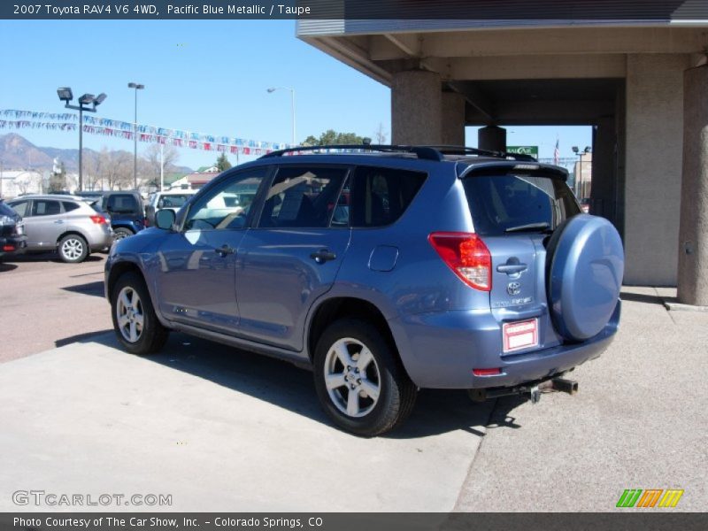 Pacific Blue Metallic / Taupe 2007 Toyota RAV4 V6 4WD
