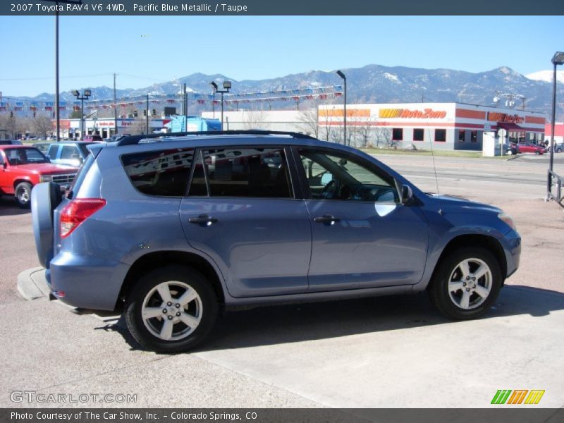 Pacific Blue Metallic / Taupe 2007 Toyota RAV4 V6 4WD