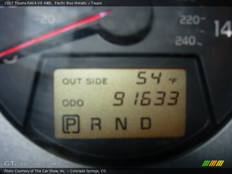 Pacific Blue Metallic / Taupe 2007 Toyota RAV4 V6 4WD