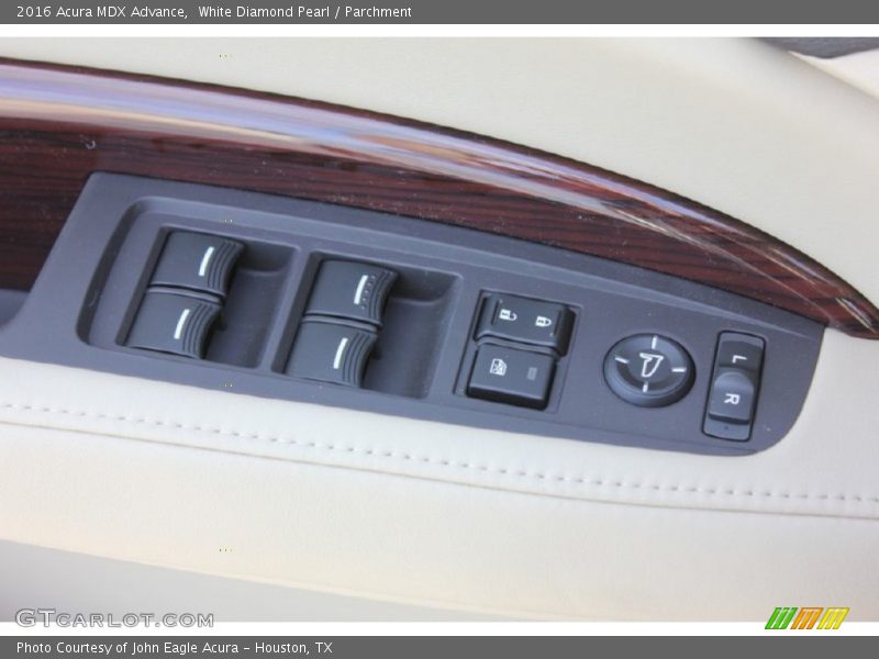 White Diamond Pearl / Parchment 2016 Acura MDX Advance