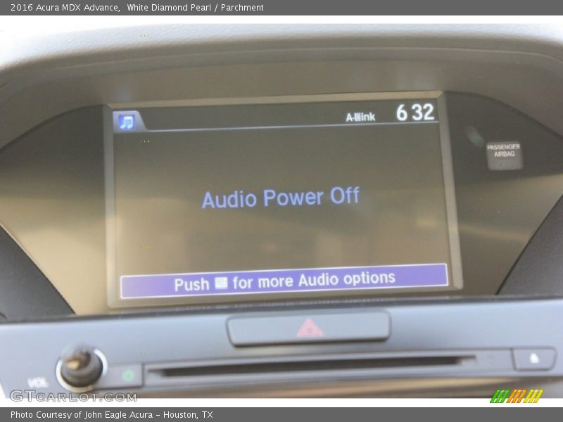White Diamond Pearl / Parchment 2016 Acura MDX Advance