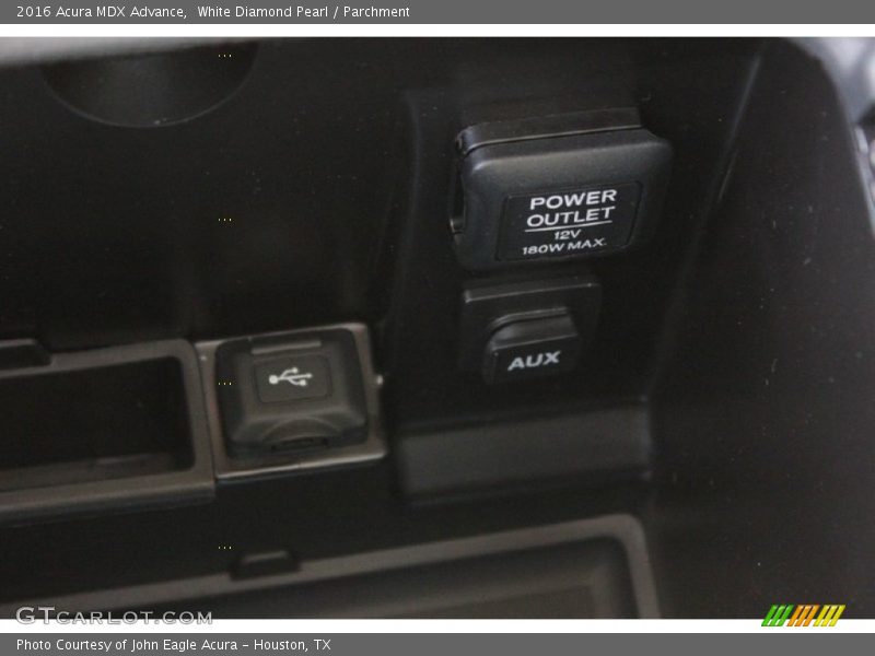 White Diamond Pearl / Parchment 2016 Acura MDX Advance