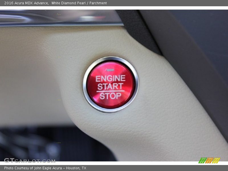 White Diamond Pearl / Parchment 2016 Acura MDX Advance