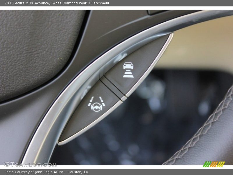White Diamond Pearl / Parchment 2016 Acura MDX Advance