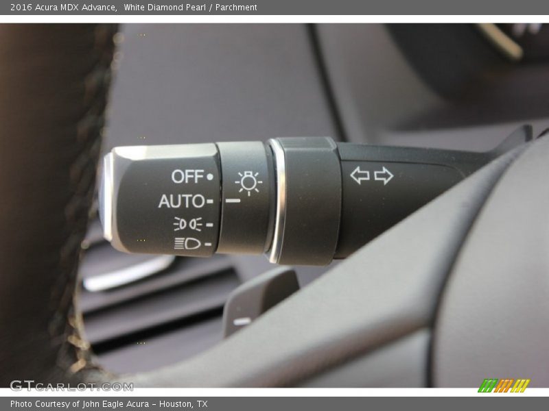 White Diamond Pearl / Parchment 2016 Acura MDX Advance
