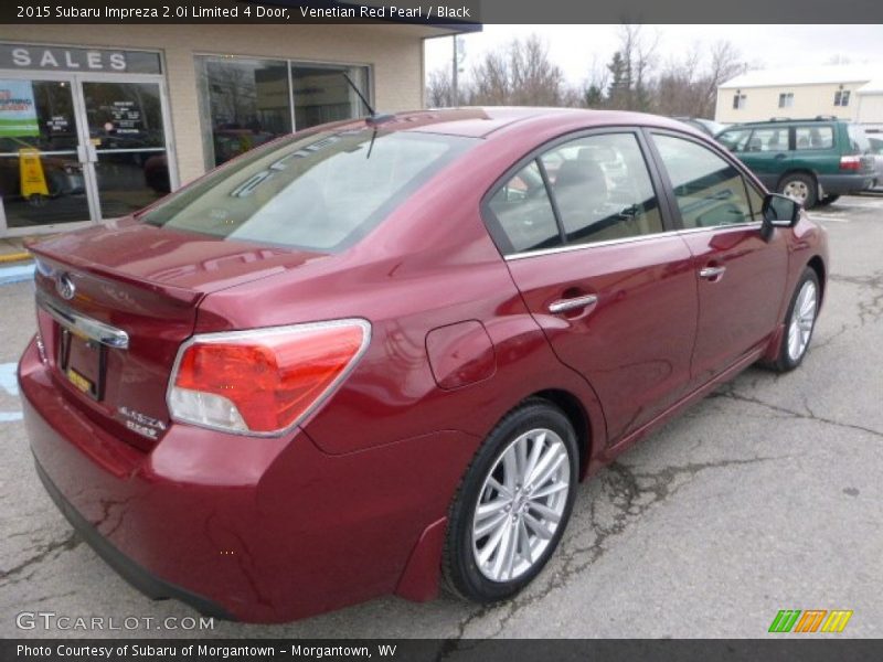 Venetian Red Pearl / Black 2015 Subaru Impreza 2.0i Limited 4 Door
