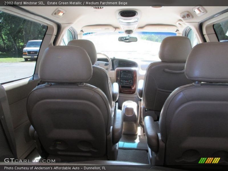 Estate Green Metallic / Medium Parchment Beige 2002 Ford Windstar SEL