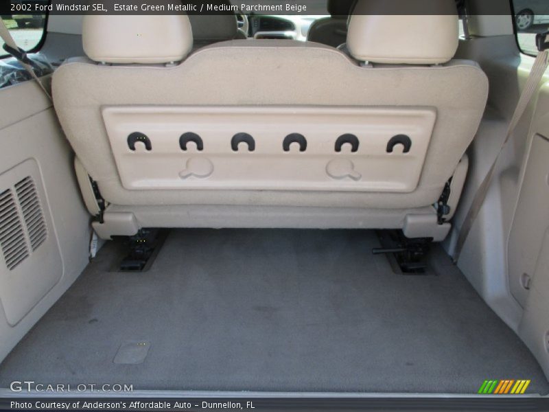 Estate Green Metallic / Medium Parchment Beige 2002 Ford Windstar SEL