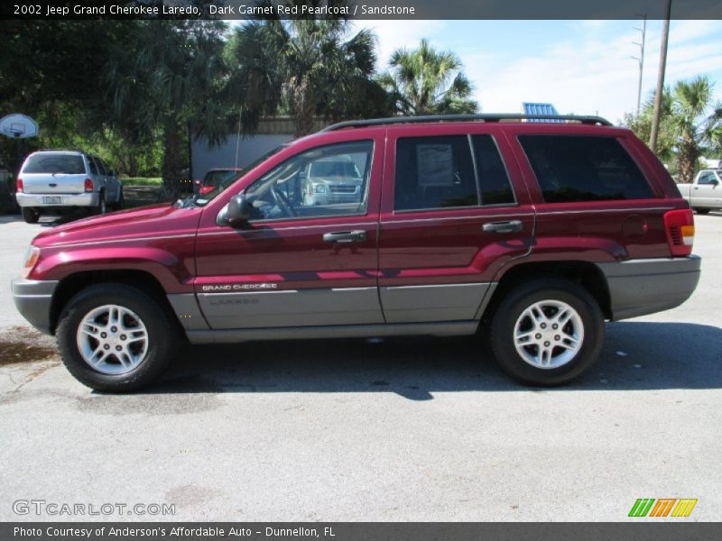 2002 Grand Cherokee Laredo Dark Garnet Red Pearlcoat