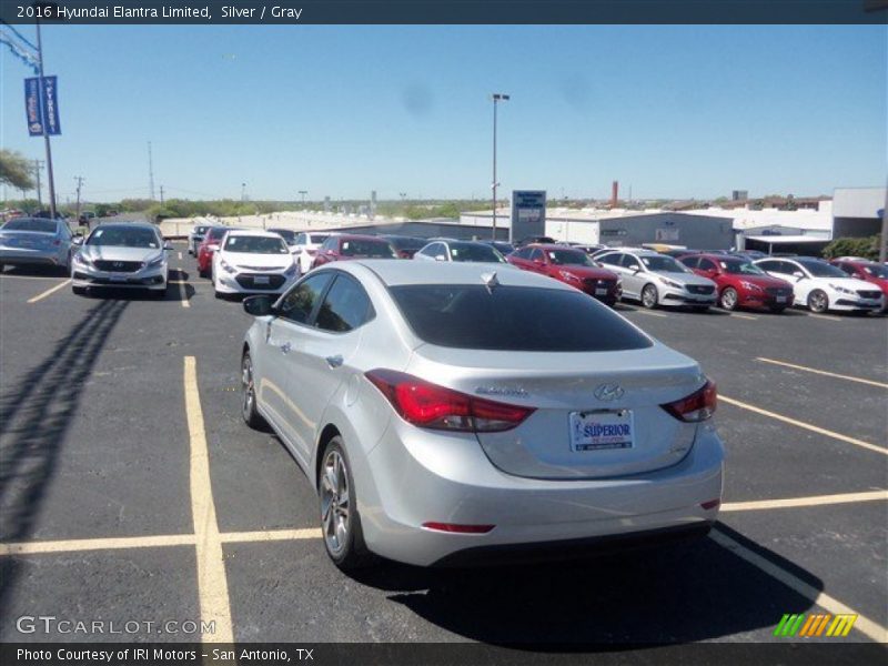 Silver / Gray 2016 Hyundai Elantra Limited
