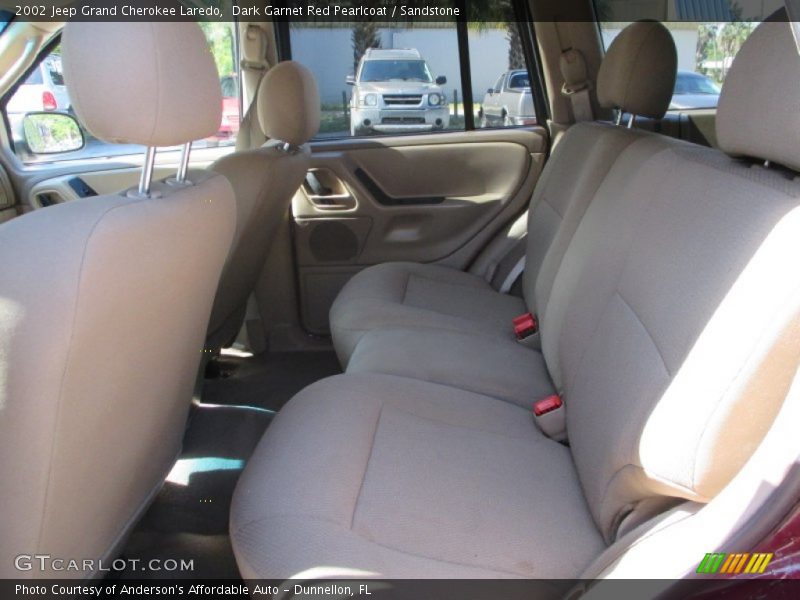 Dark Garnet Red Pearlcoat / Sandstone 2002 Jeep Grand Cherokee Laredo