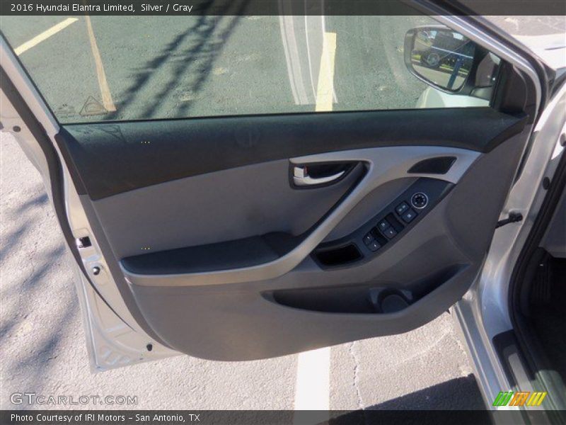 Silver / Gray 2016 Hyundai Elantra Limited