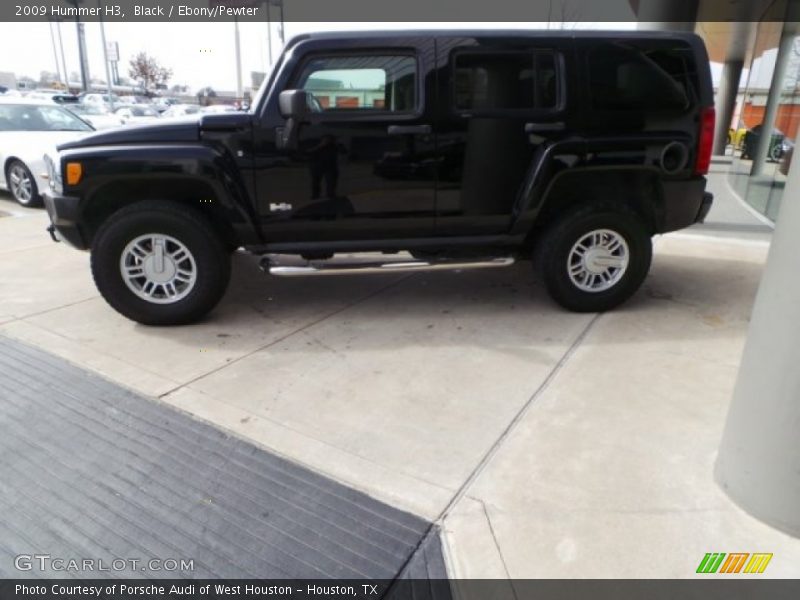 Black / Ebony/Pewter 2009 Hummer H3
