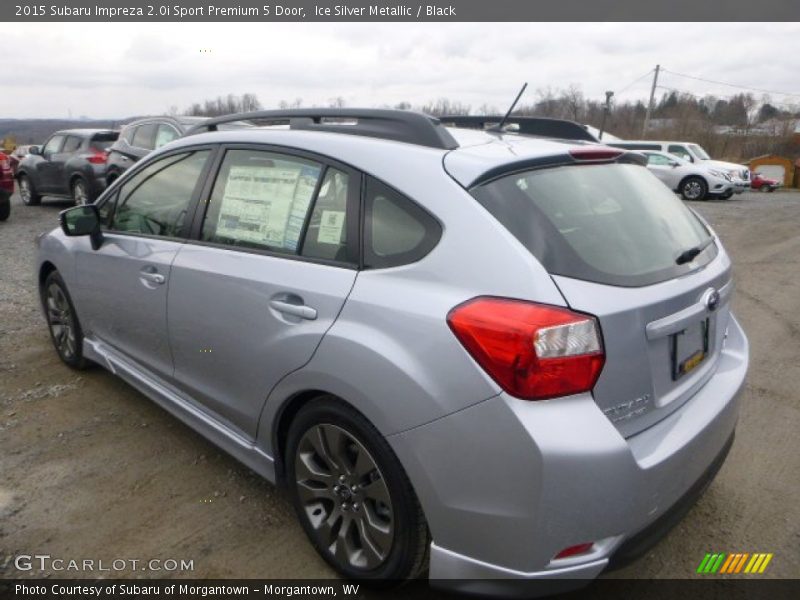 Ice Silver Metallic / Black 2015 Subaru Impreza 2.0i Sport Premium 5 Door