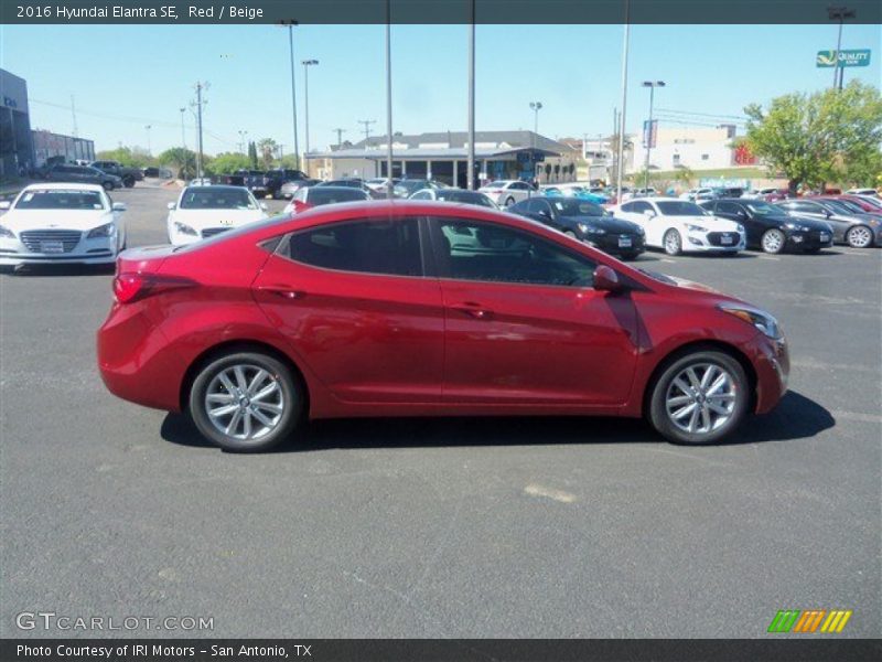  2016 Elantra SE Red